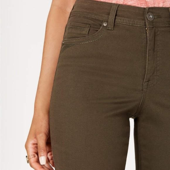 Style & Co Petite Tummy-Control Straight-Leg Jeans - Picture 2 of 10